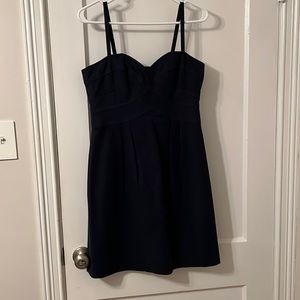 Navy size 6 Nanette Lepore dress